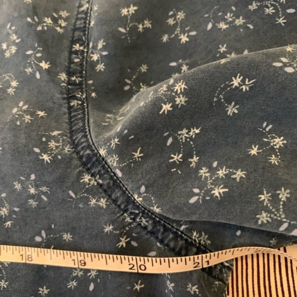 Travelsmith tenel blouse M - Picture 4 of 5